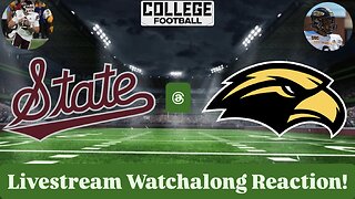 Mississippi State Bulldogs @ Southern Miss Golden Eagles Livestream Watchalong Reaction