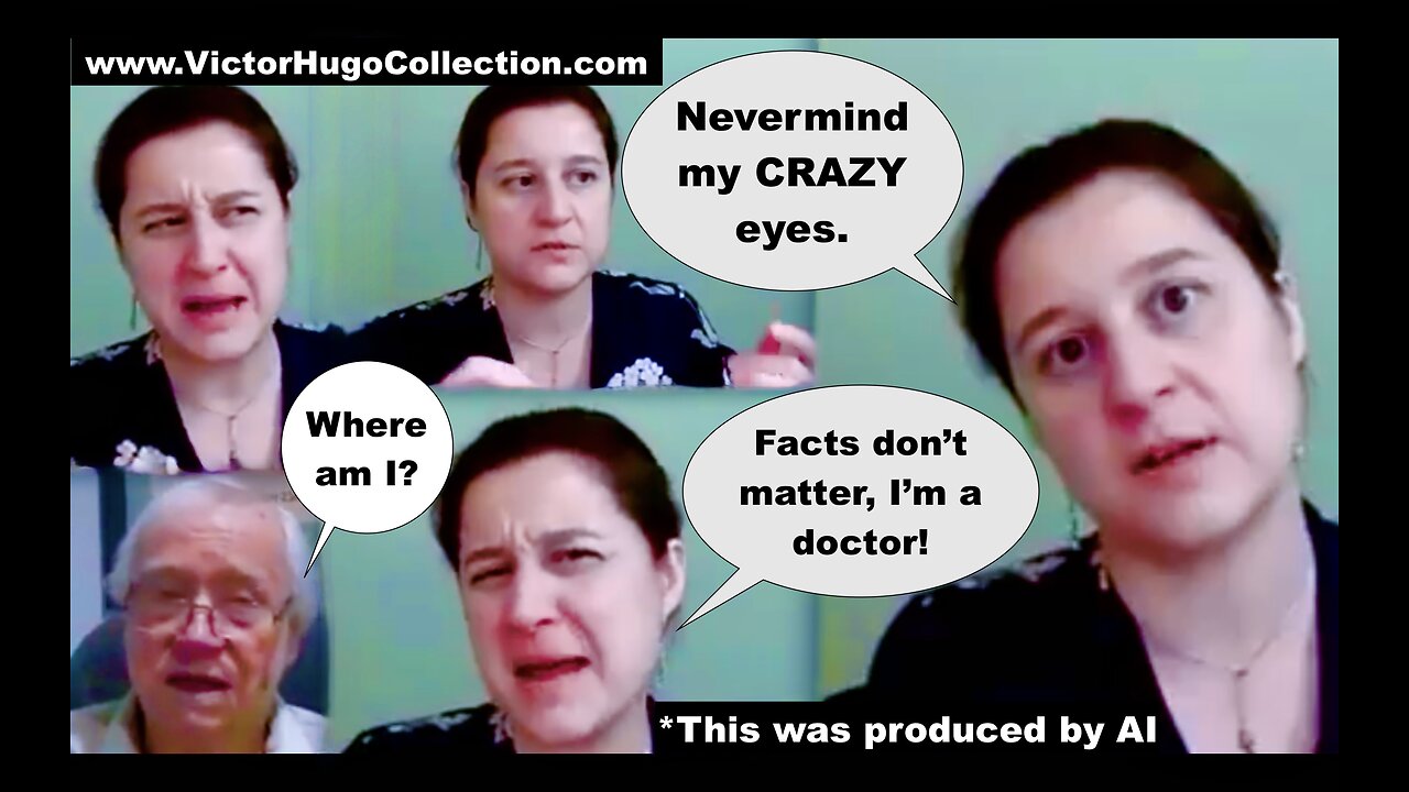 Discredited Dr Katherine Horton Jim Fetzer Assert Victor Hugo Works For FBI Uses AI To Produce Art