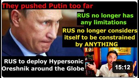 RUSSIA Removes Restrictions on Deploying Intermediate Range Missiles due to West's Direct THREAT