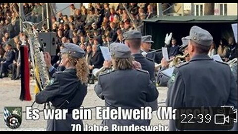 SIE marschieren wieder! „Es war ein Edelweiß“ #Bundeswehr #Entmilitarisierung #Entnazifizierung
