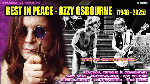 REST IN PEACE - OZZY OSBOURNE