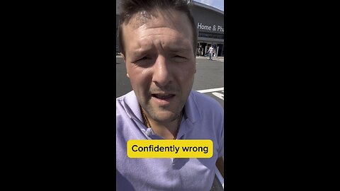 Confidently wrong