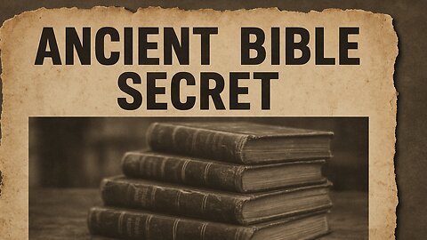 This 1815 Bible Proves the Firmament is Real!