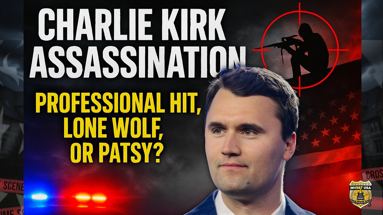 Charlie Kirk Assassination: Professional Hit with a Patsy for the Fall?