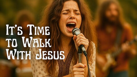 It's Time to Walk With Jesus (70s Rock Style Inspired Christian Music, Gritty Female Vocals)
