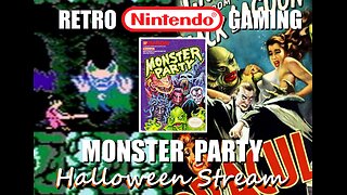 Monster Party (NES): Celebrate Halloween fighting Against the Evil Monsters and Foul Chinese Food
