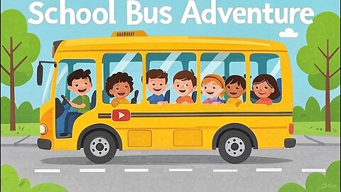 The Wheels on the Bus Go Round and Round” 🚍🎵