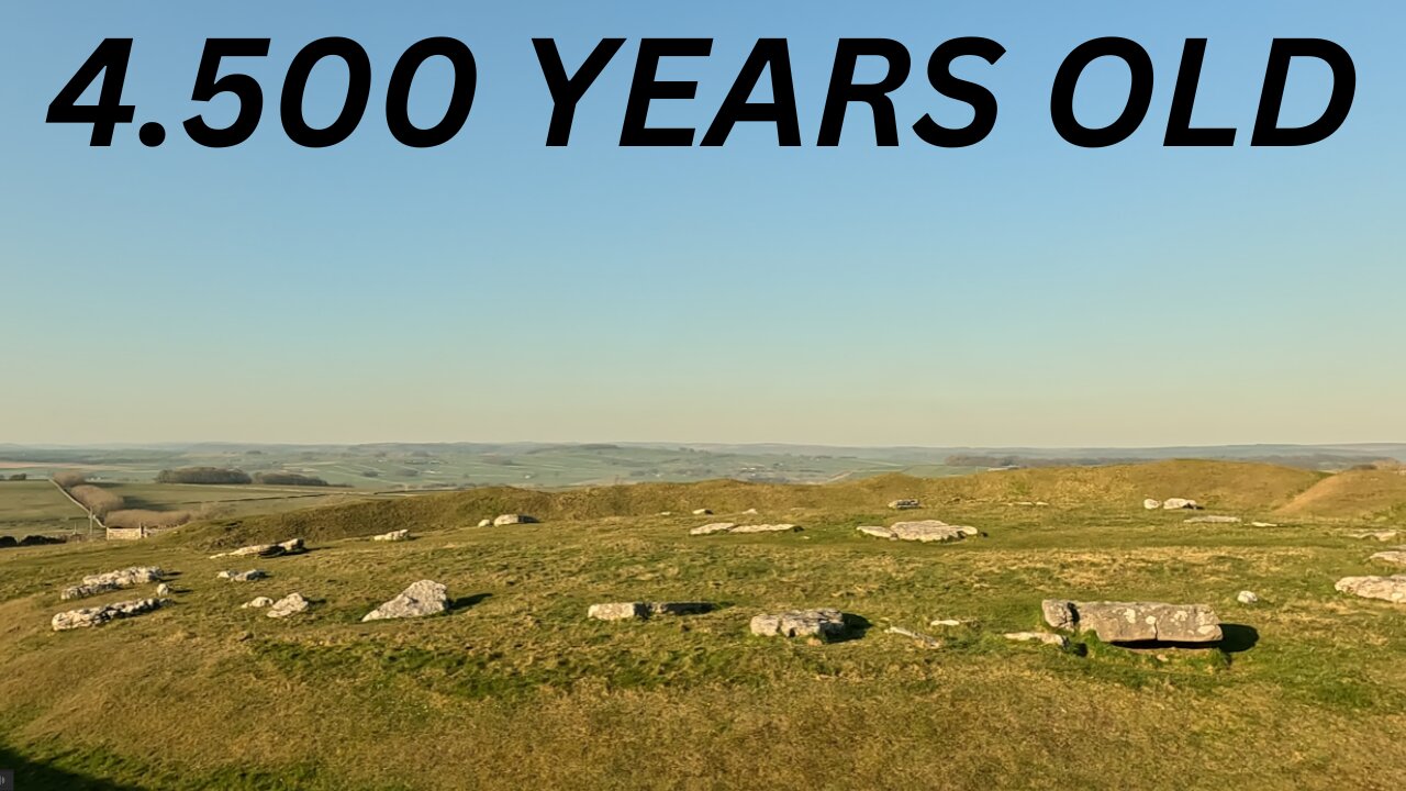 QUIETLY EXPLORING THE ANCIENT ARBOR LOW STONE CIRCLE IN THE PEAK DISTRICT STONE CIRCLE