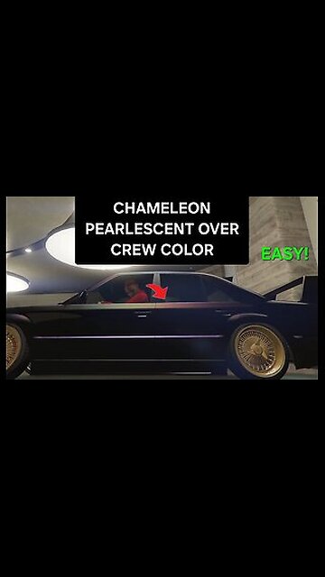 How to Mix CREW color with CHAMELEON paint in GTA Online *EASILY*!