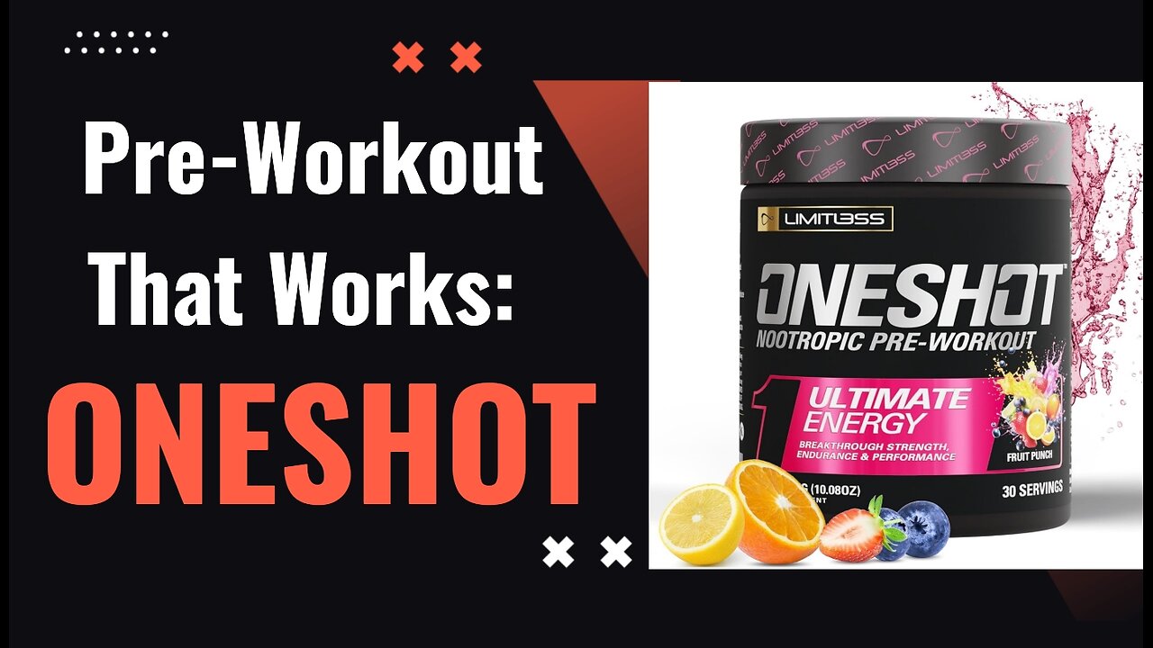 Boost Your Workouts with ONESHOT Pre-Workout! 💪