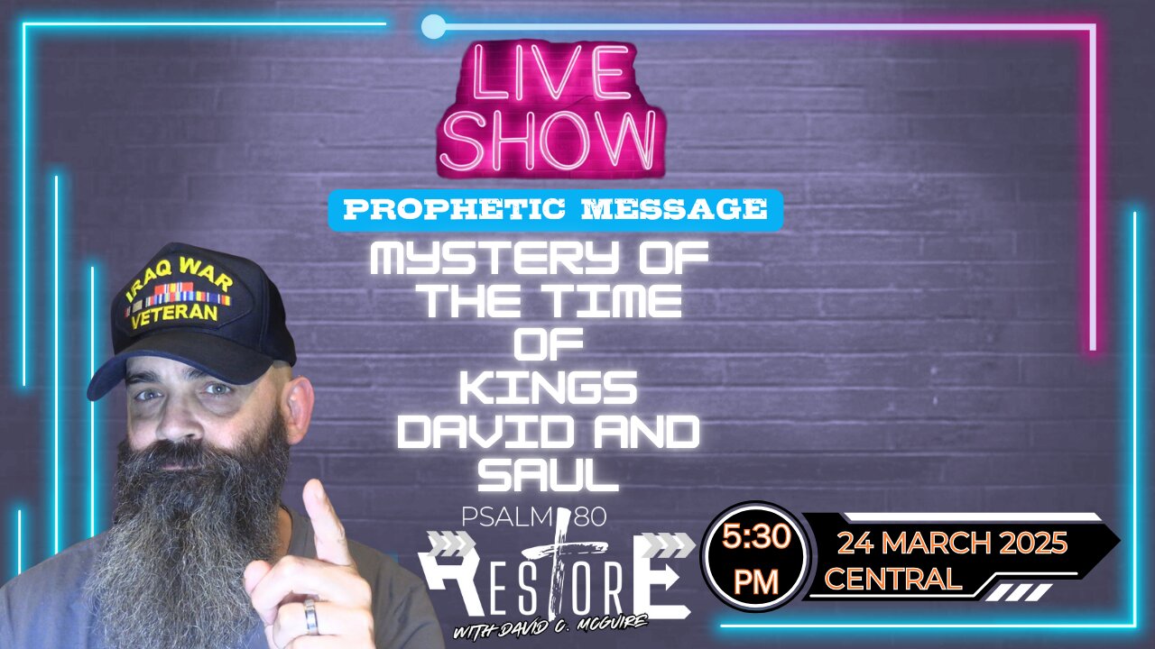 PROPHETIC MESSAGE | Mystery of The Time of Kings Saul and David | Ep 19