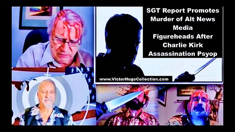 In Wake of Charlie Kirk SGT Report Promotes Murder Of Alex Jones Stew Peters Ian Carroll Jim Fetzer 