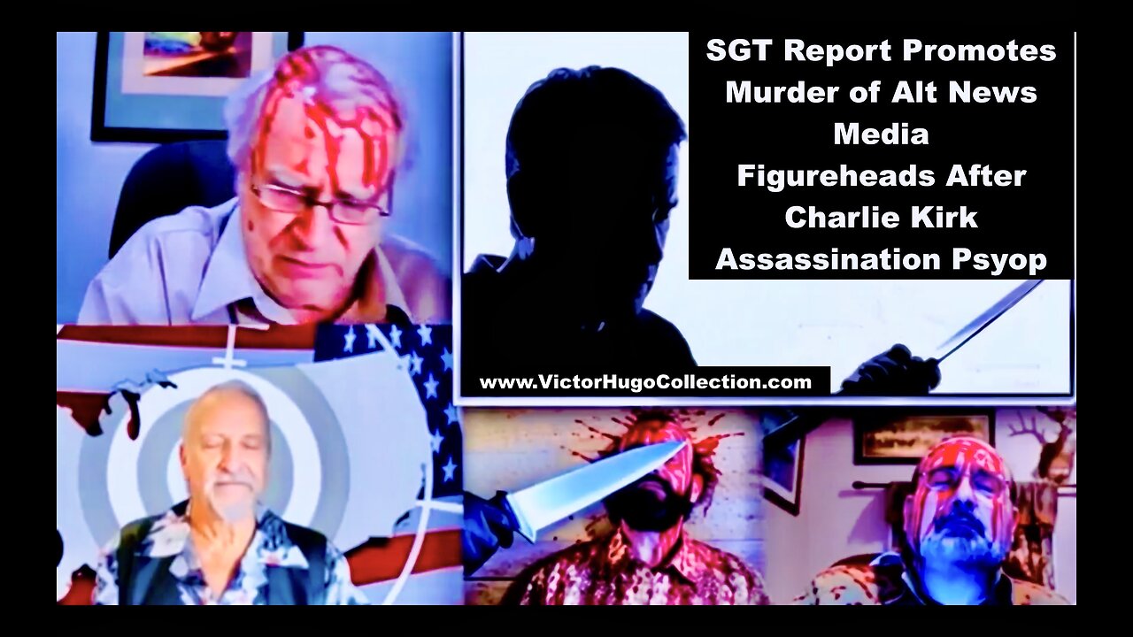 In Wake of Charlie Kirk SGT Report Promotes Murder Of Alex Jones Stew Peters Ian Carroll Jim Fetzer