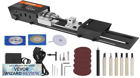 VEVOR Mini Lathe Machine 2.76 in x 6.3 in 24VDC 96W Mini Review