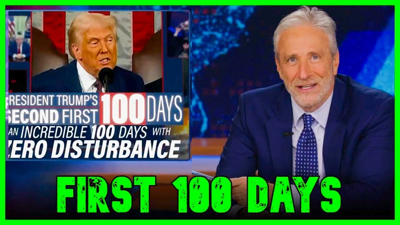 Jon Stewart Gleefully Mocks Trump’s Disastrous First 100 Days | The Kyle Kulinski Show