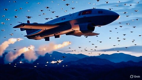China's Next-Gen UAV Mothership - Airborne Attack Drone Launcher