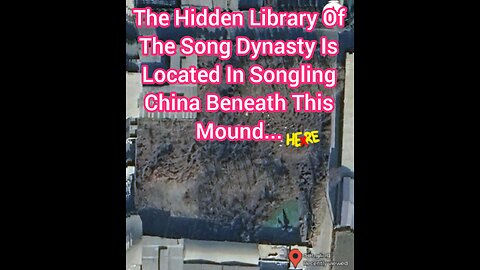The Hidden Library Of The Song Dynasty Is Located In Songling China Beneath This Mound Here... (X)