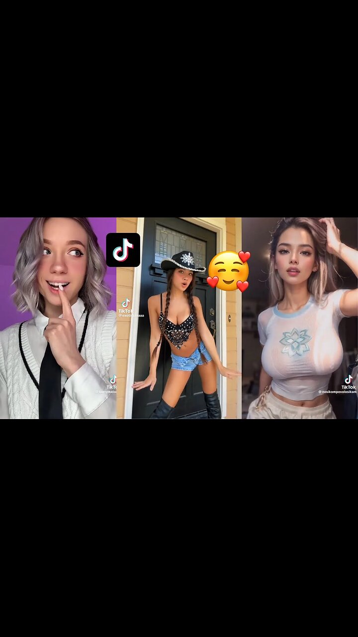 Hot cute girls dancing, no panties compilation