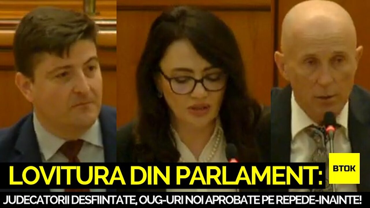 🔥 LOVITURA DIN PARLAMENT: JUDECATORII DESFIINTATE, OUG-URI NOI APROBATE PE REPEDE-INAINTE! 🏛️💣⚖️
