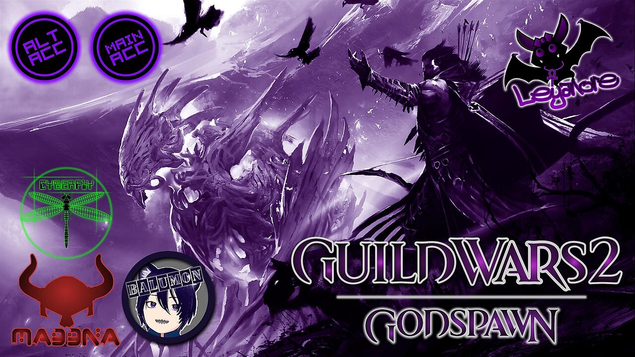 [Co-op] Guild Wars 2 with MADDNA, BaLuMon & Cyberf1y ~ Skyscale Farm