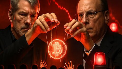 BlackRock & Saylor are Planning a MASSIVE Crypto CRASH (Proof) 