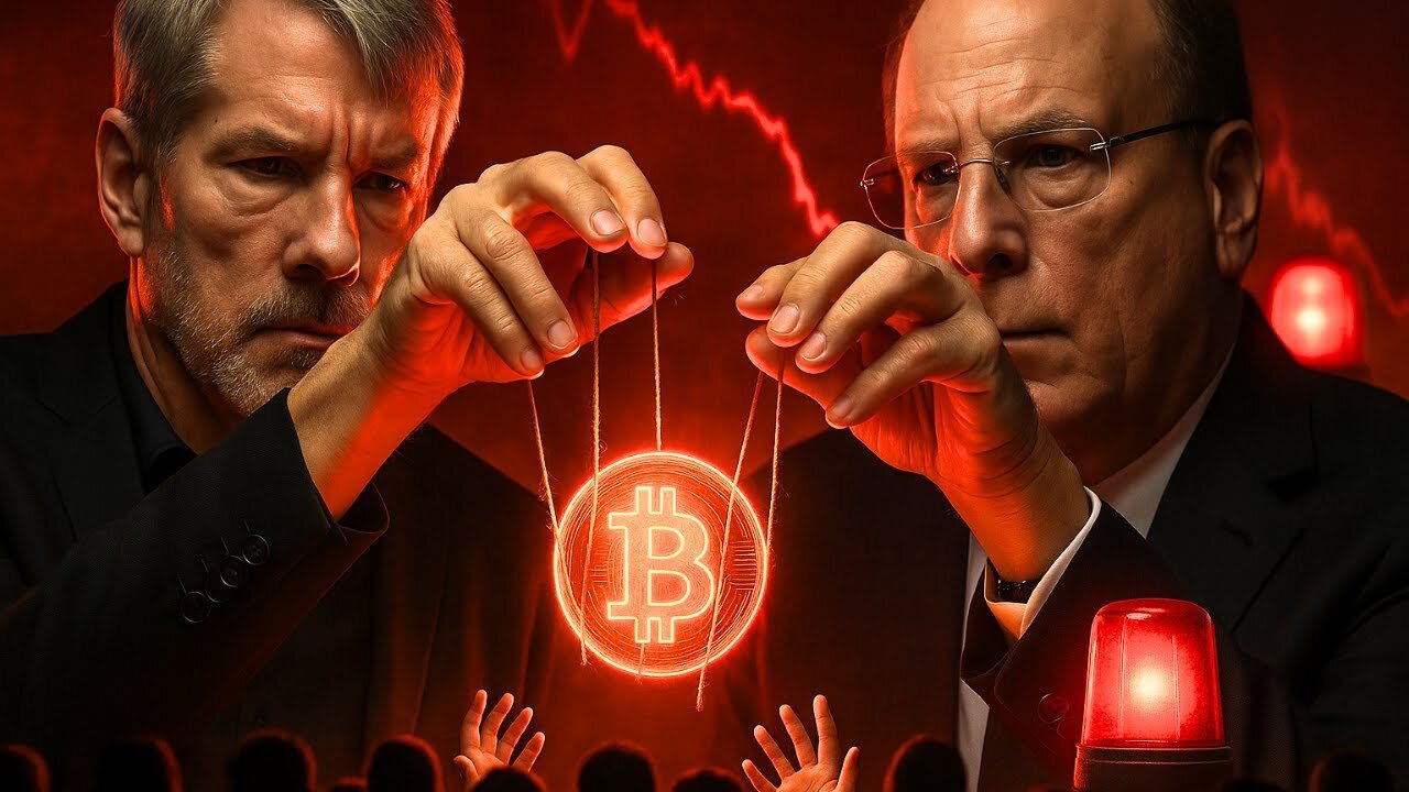 BlackRock & Saylor are Planning a MASSIVE Crypto CRASH (Proof)