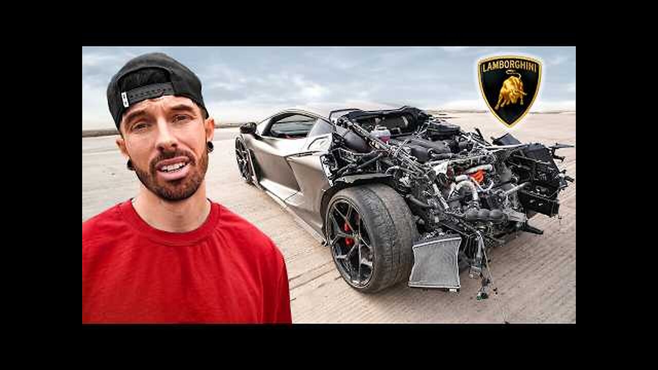 REBUILDING A £600,000 LAMBORGHINI REVUELTO
