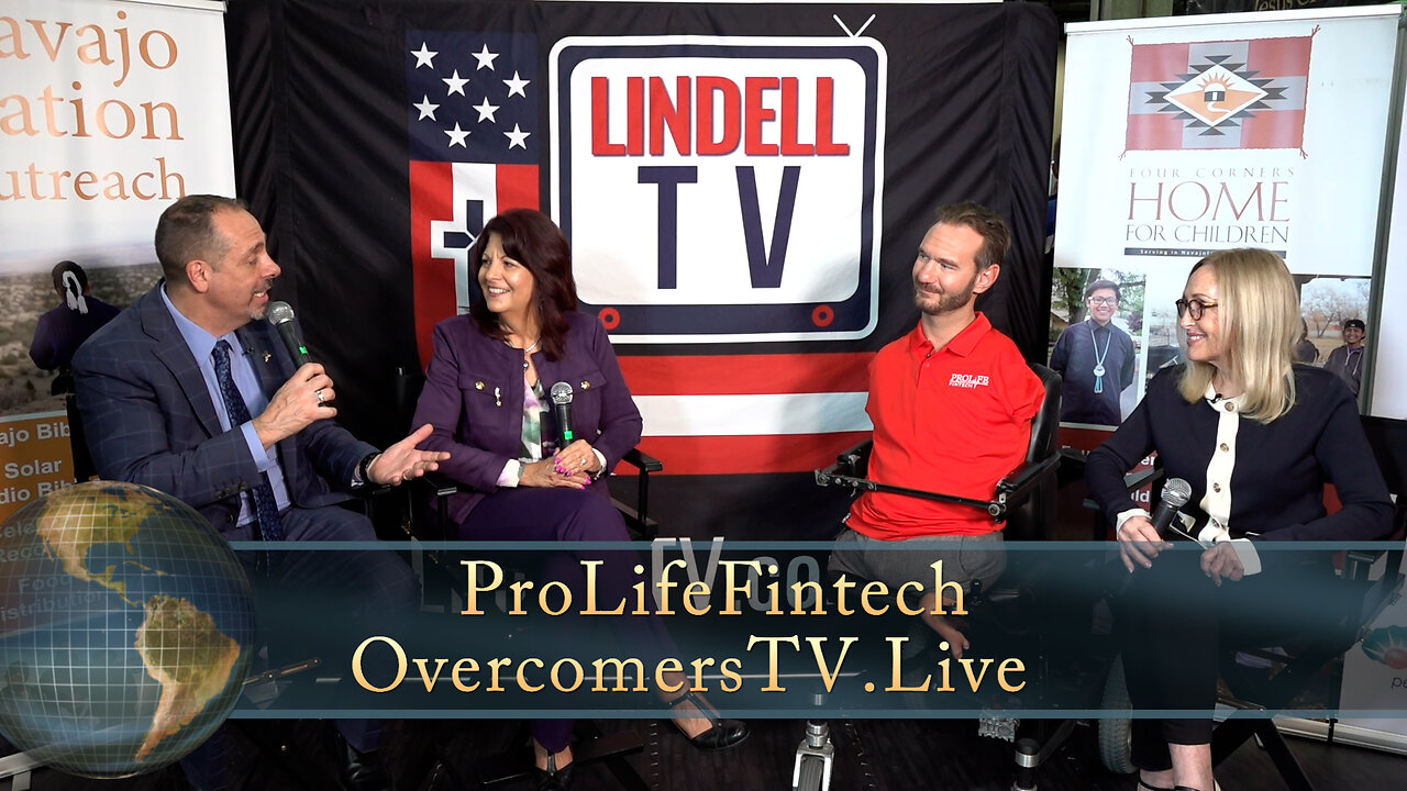 Choose LIFE - Nick Vujicic and Betsy Gray ProLifeFintech #NRB2025 OvercomersTV.Live | LindellTV.com
