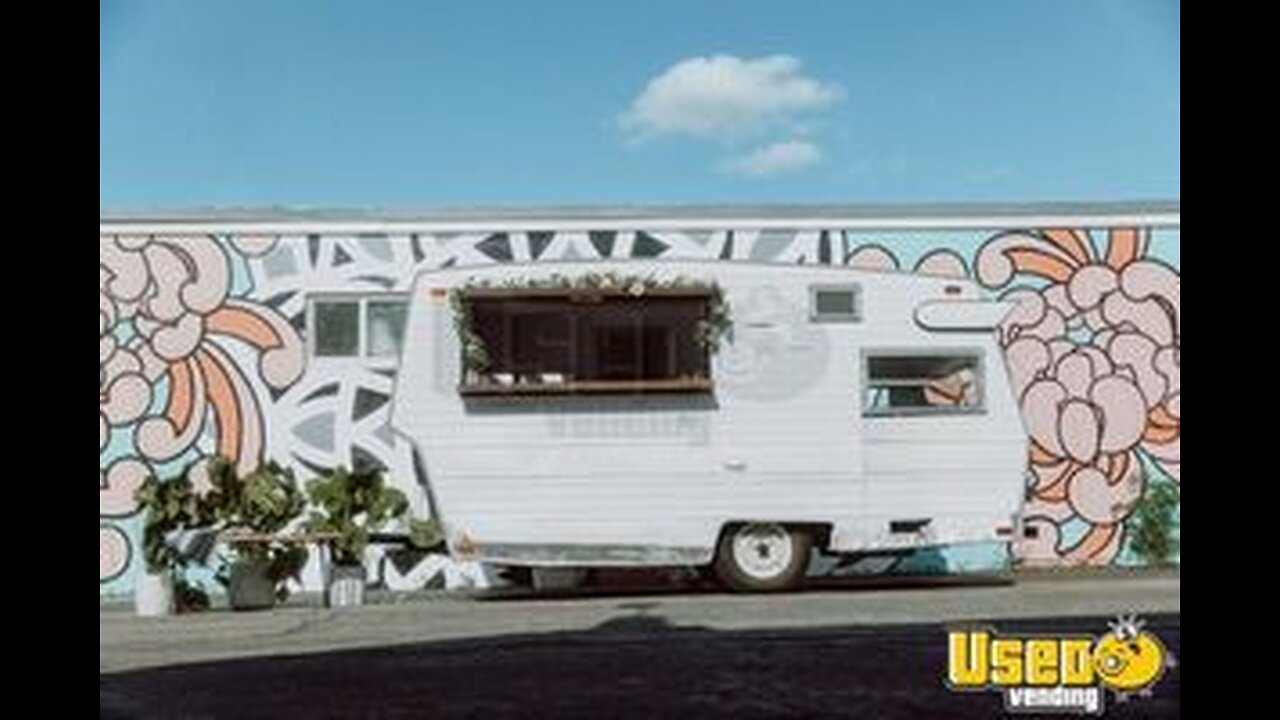 Vintage - 1971 6' x 8.15' Shasta Mobile Coffee/Espresso Trailer for Sale in Florida!