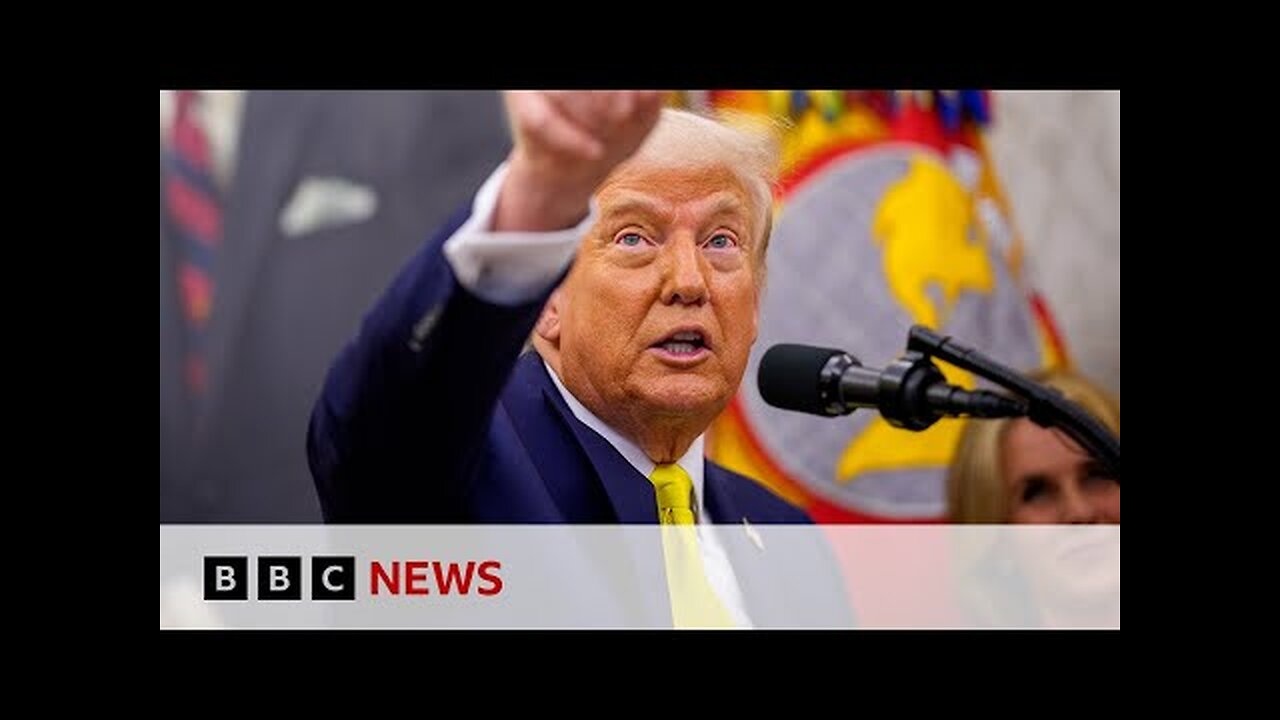 President Trump says US will 'pass' on Ukraine peace talks if no progress soon | BBC News