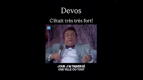 Raymond DEVOS ★ "C'Est Moi Le Banquier !"