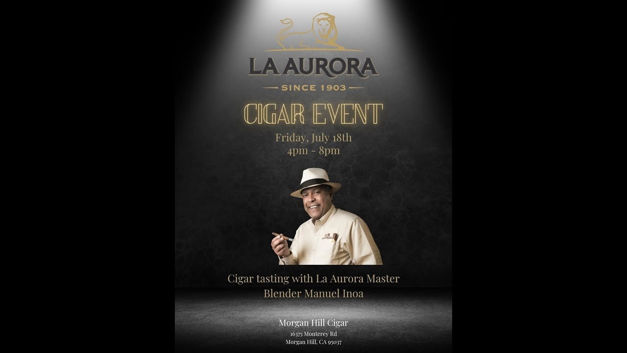 Manuel Inoa Master Blender of La Aurora Cigars discusses cigars, life, relaxation & blending tobacco