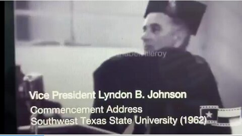 “He who controls the weather will control the world!” yells EVIL Lyndon Johnson, 1962