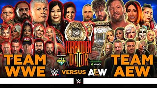 WWE x AEW Forbidden Door 2025 - Dream Match Card [v2]
