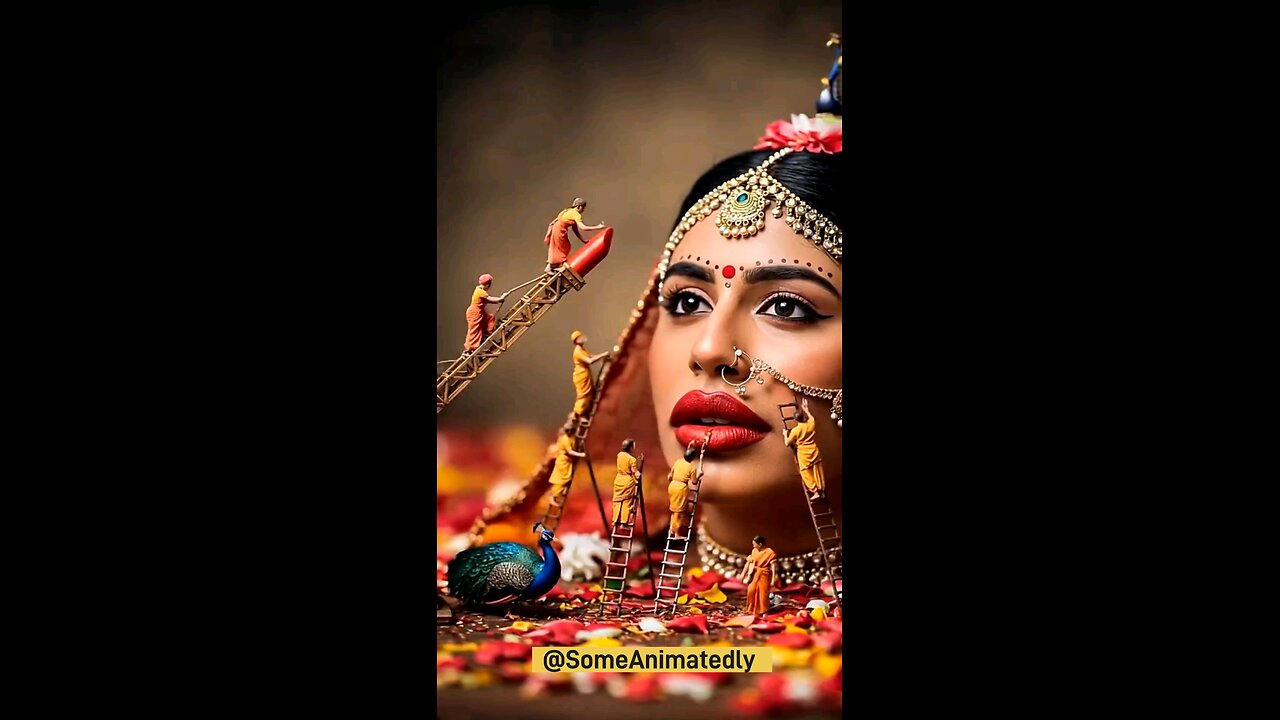 miniatures art work and makeup