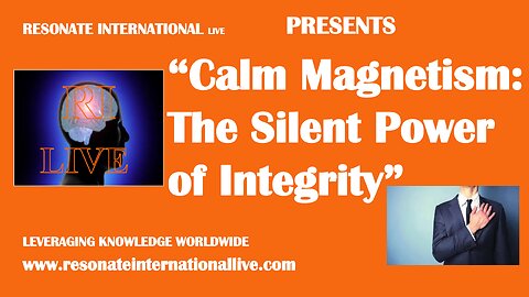 “Calm Magnetism: The Silent Power of Integrity”