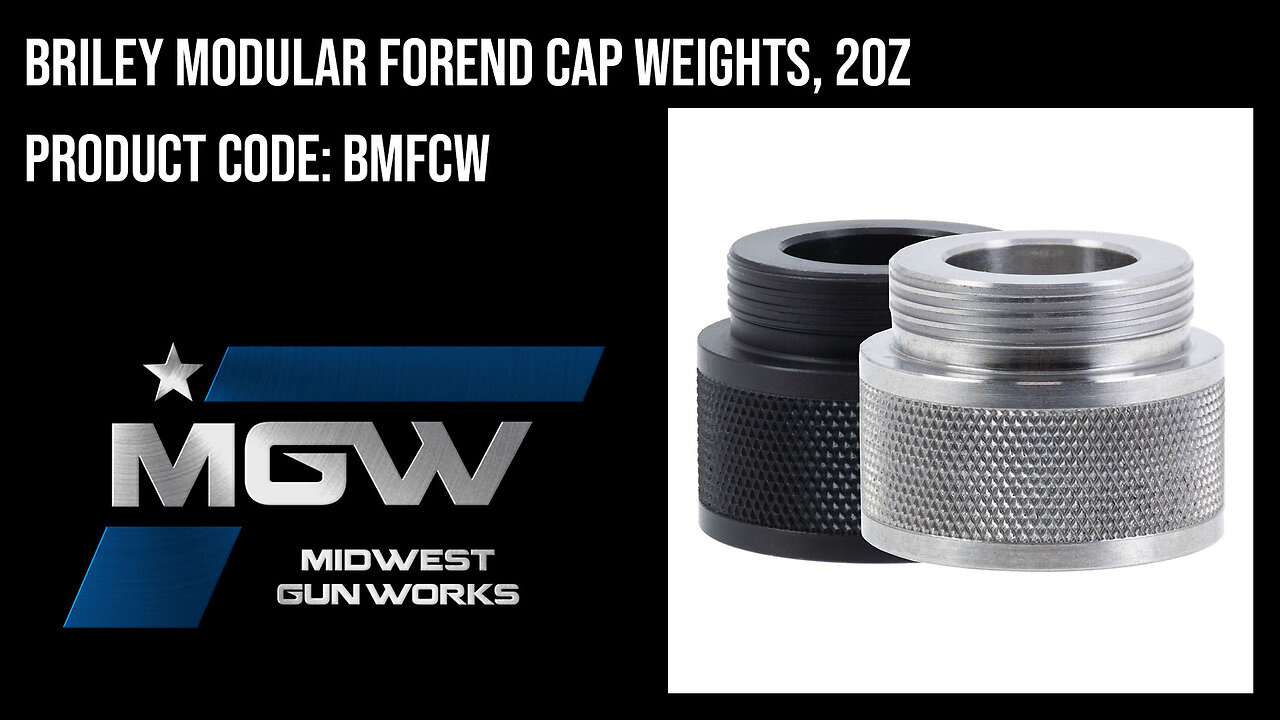 Briley Modular Forend Cap Weights, 2oz - BMFCW