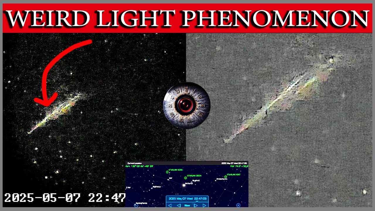 Weird Light Phenomenon | NightVision Tracking Non-Satellites 🛸📡 🛸