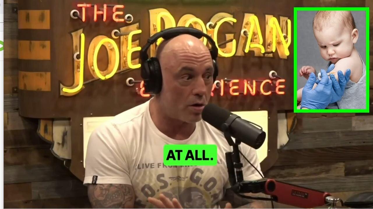 🚨 Joe Rogan’s vax wake-up moment: "Why would you give a baby Hep B 💉 on DAY ONE for an STD?"