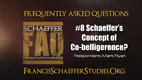 SCHAEFFER FAQ #8 SCHAEFFER AND CO-BELLIGERENCE?