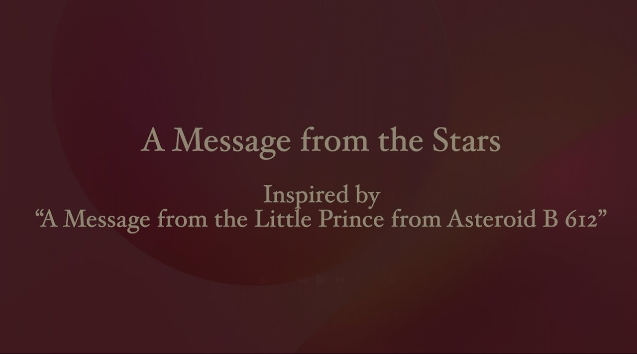 A Message from the Stars - an Indigosong - Indigoplatform
