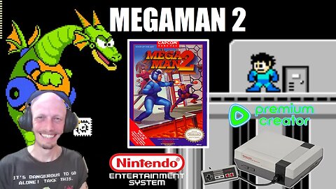Megaman 2 (NES): Fight back against Dr. Wily's Eight Evil Robots to Save the World [Premium]