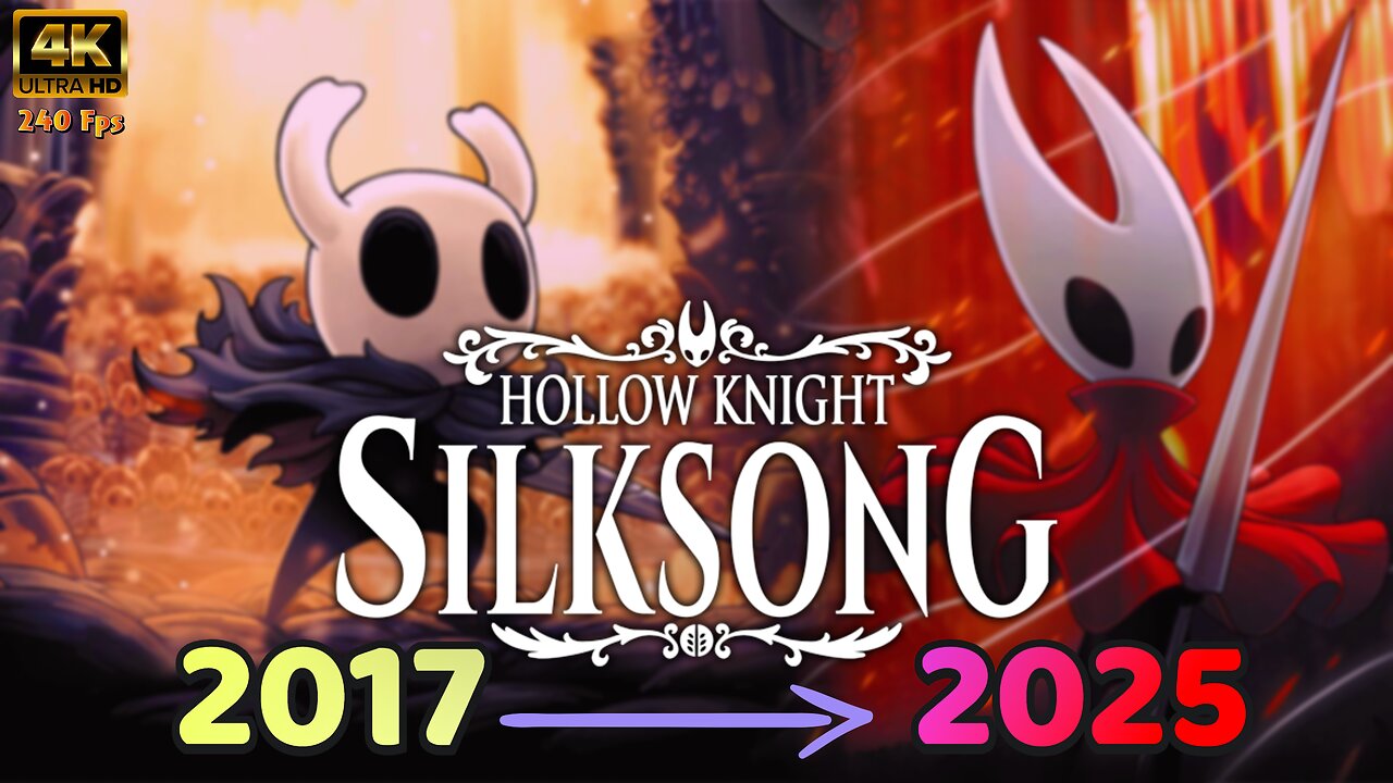 8 YEARS IN THE MAKING ➡ HOLLOW KNIGHT SILKSONG ~~ Release Day