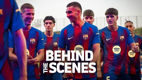 GAMPER GLORY | FC BARCELONA 5 vs 0 COMO 1907 | INSIDE VIEW 💙❤️