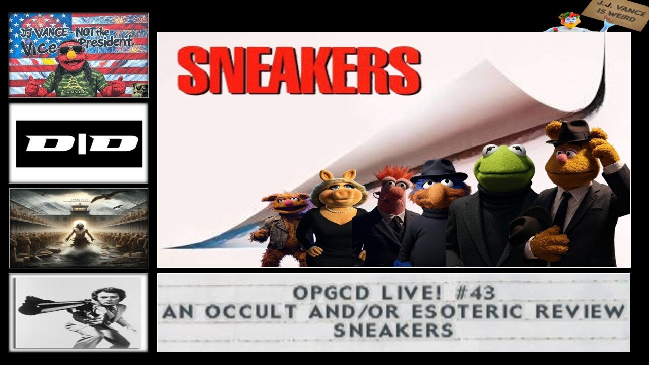 OpGCD Live! #43 - An Occult and/or Esoteric Review of "Sneakers"
