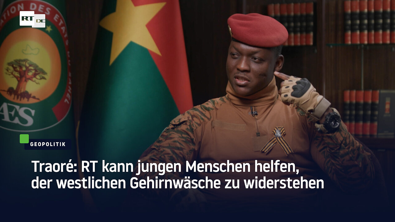 Traoré: RT kann jungen Menschen helfen, der westlichen Gehirnwäsche zu widerstehen
