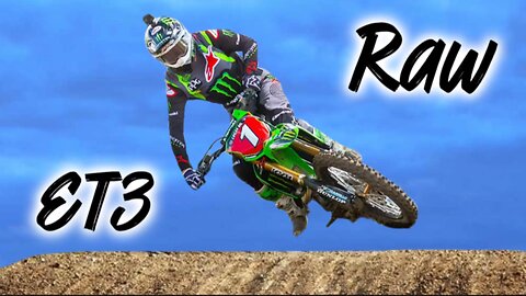 Eli Tomac rides a Factory 450 like a mini bike!