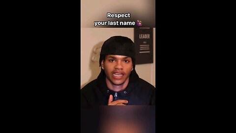 Respect yourself