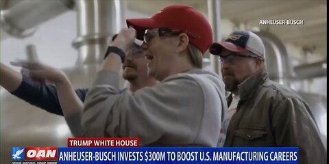 ANHEUSER-BUSCH INVESTS 300MIL TO BOOST US MANUFACTURING CAREERS