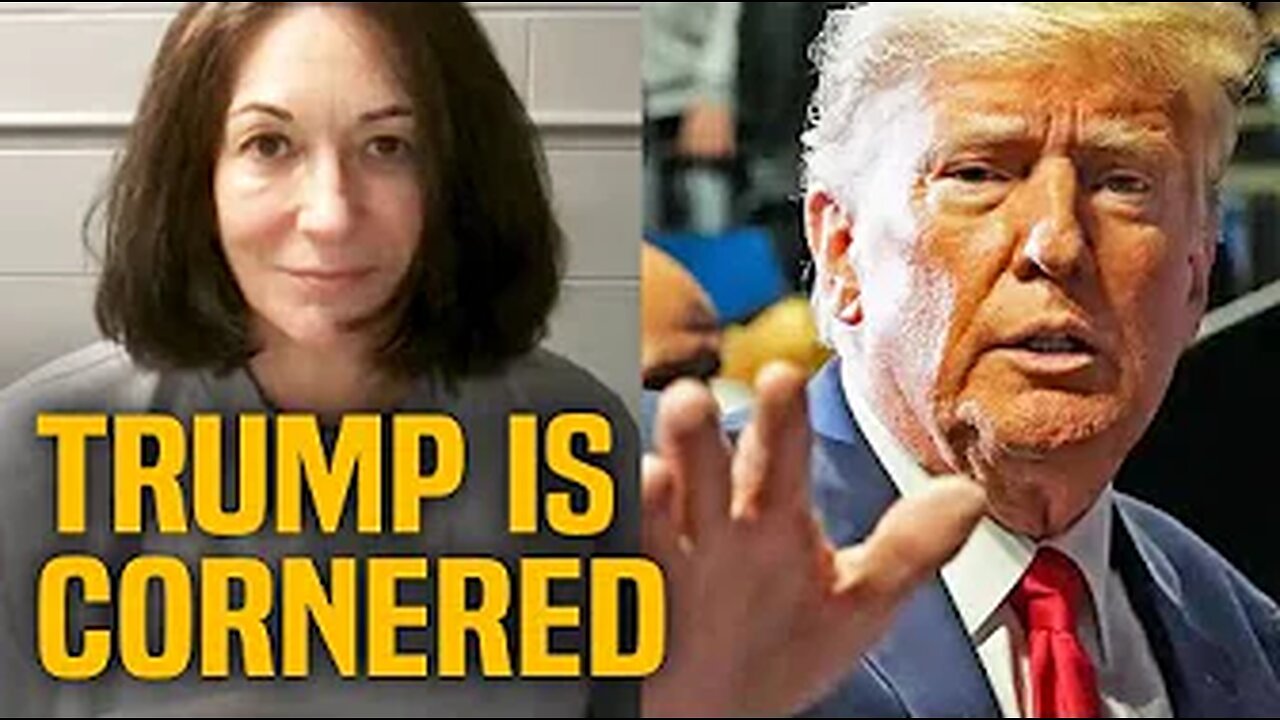 Trump SCRAMBLES to Ghislaine Maxwell’s prison BEFORE SHE TALKS